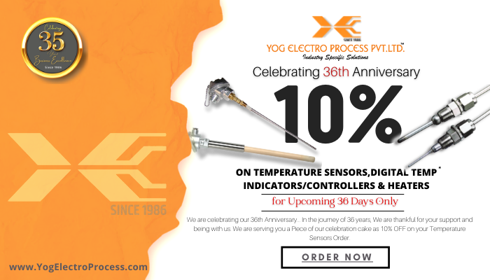 News- 10% Off on Temperature Sensors, Heaters & Many More...